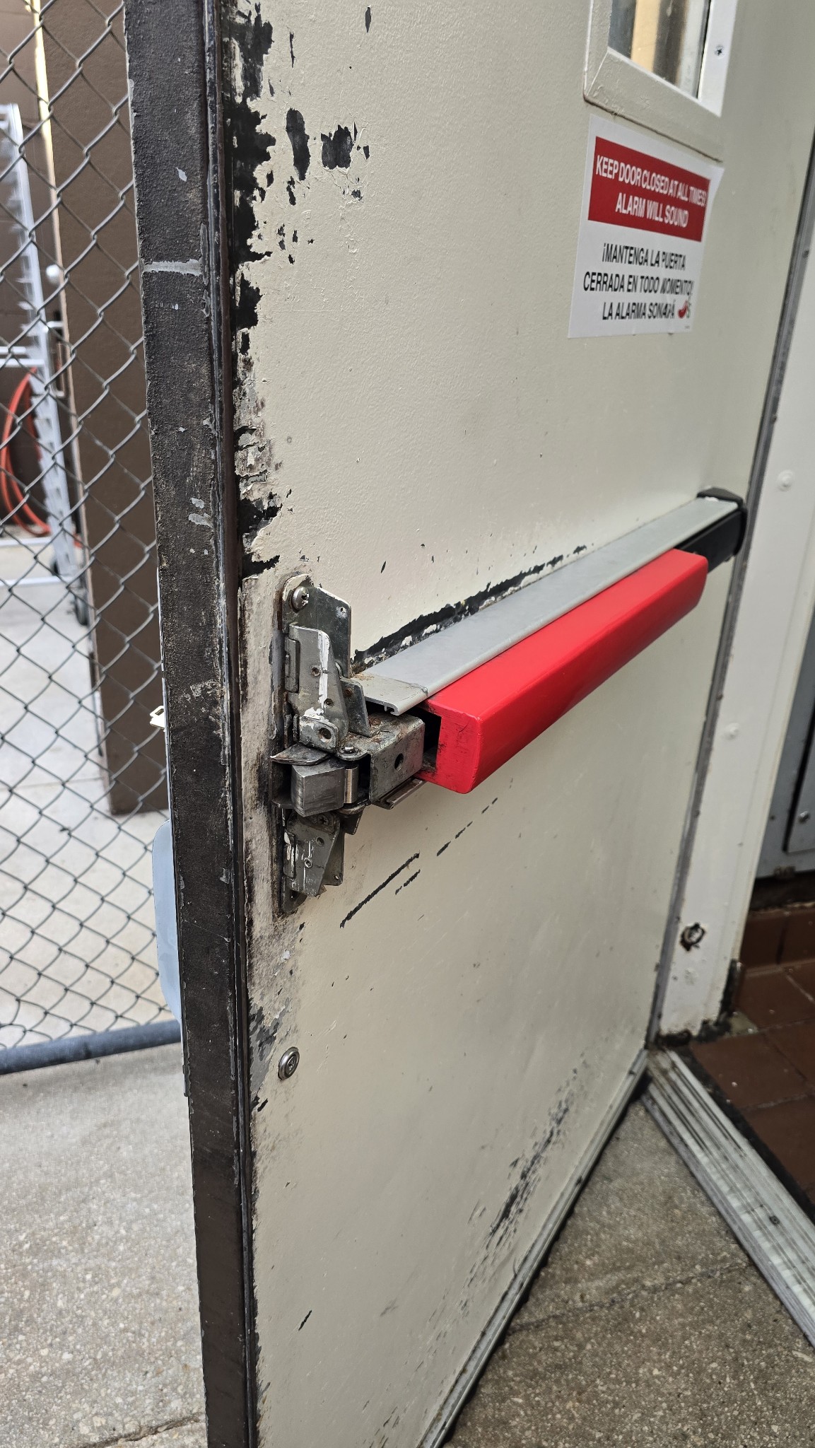 Commercial door panic bar - Panic Bar Installation - Premier Locksmith Delray Beach