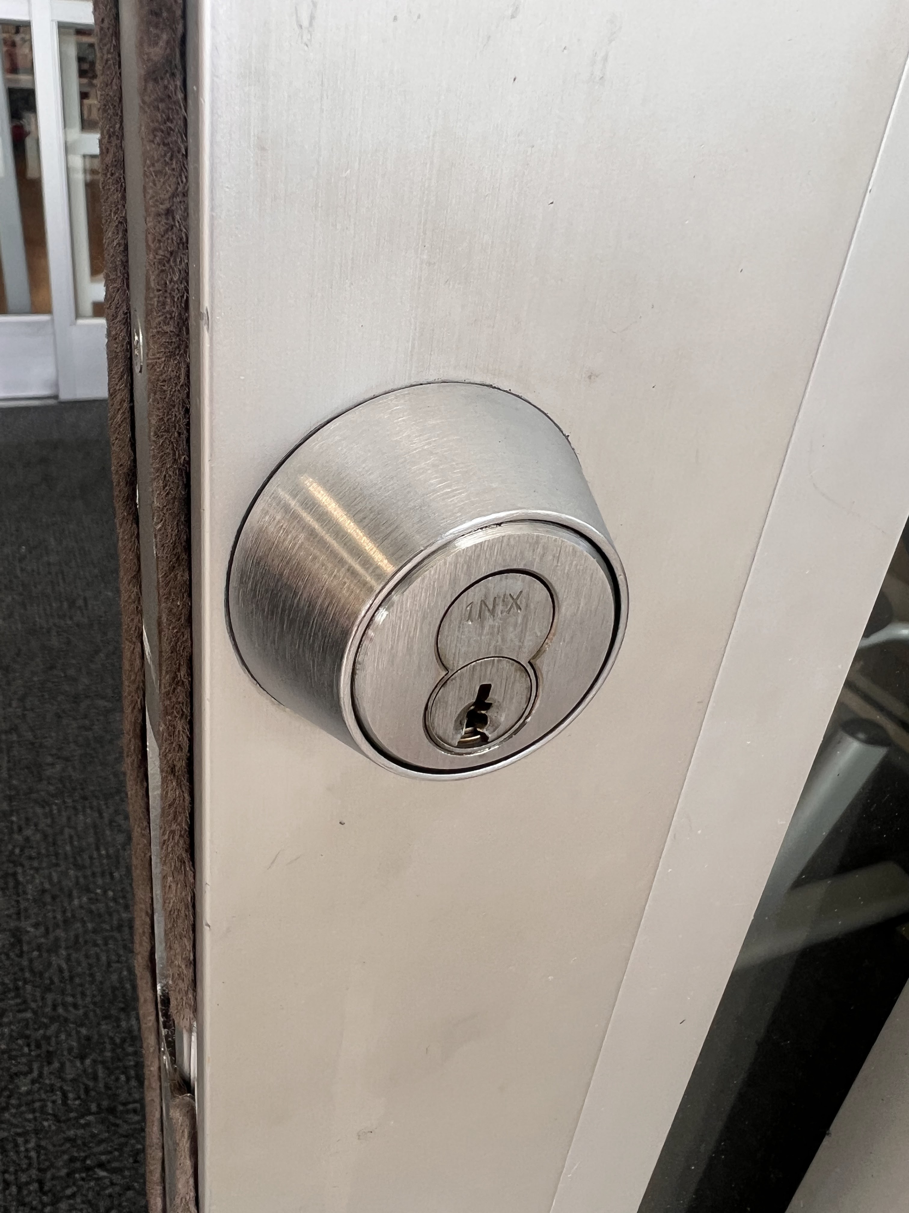 Residential deadbolt installation (Kwikset hardware) - Locksmith Seagate - Premier Locksmith Delray Beach